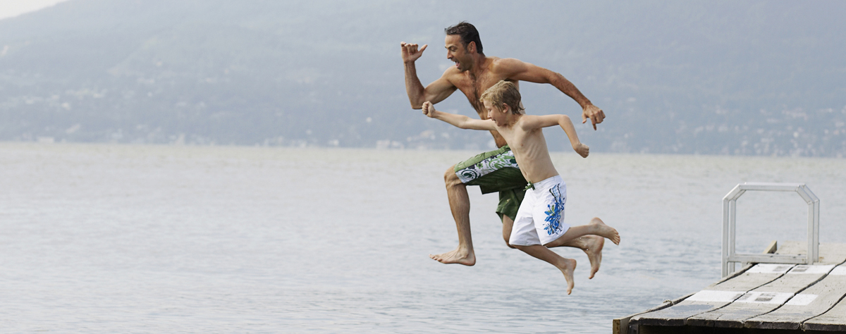 Being with your kids