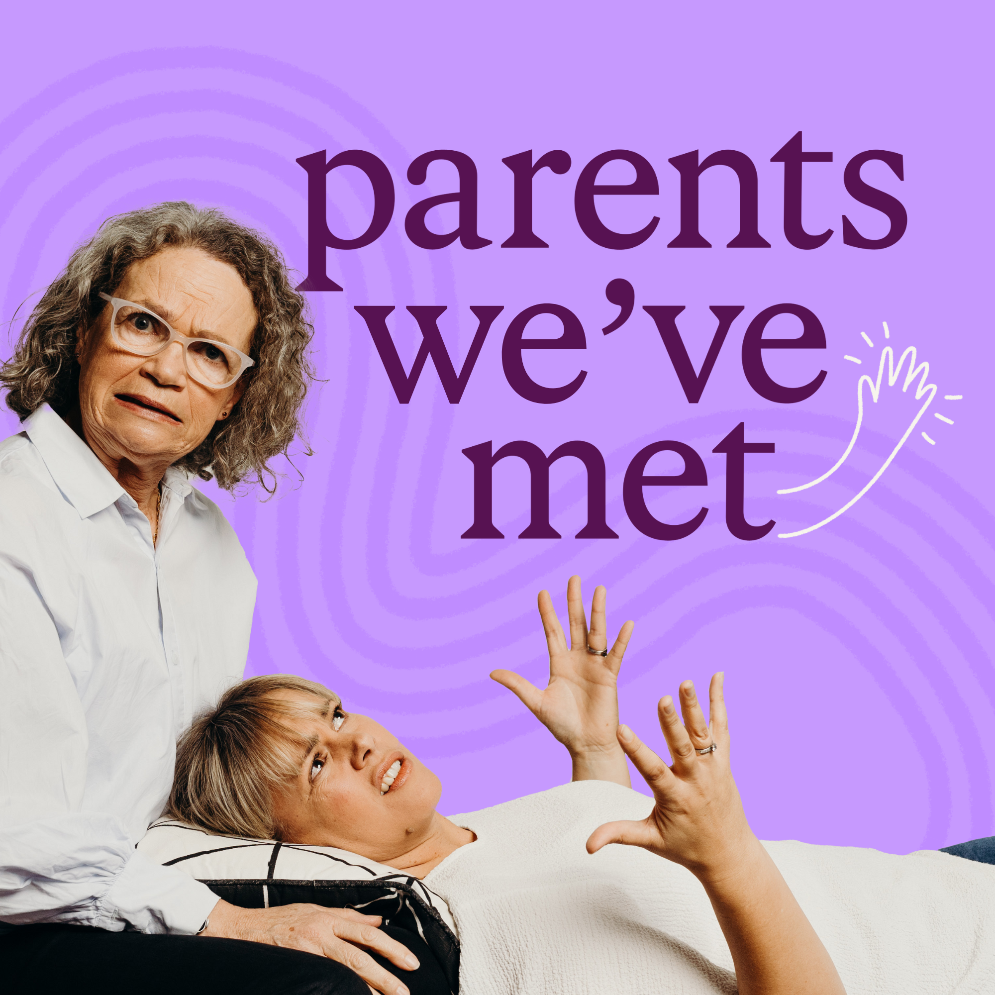 Podcast cover design without logo