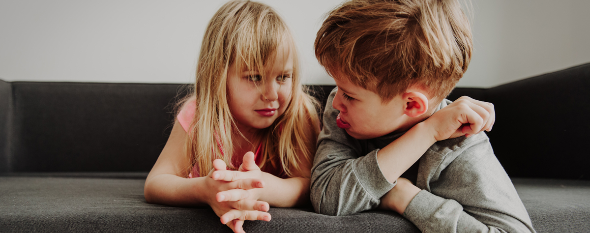 Soothing sibling squabbles