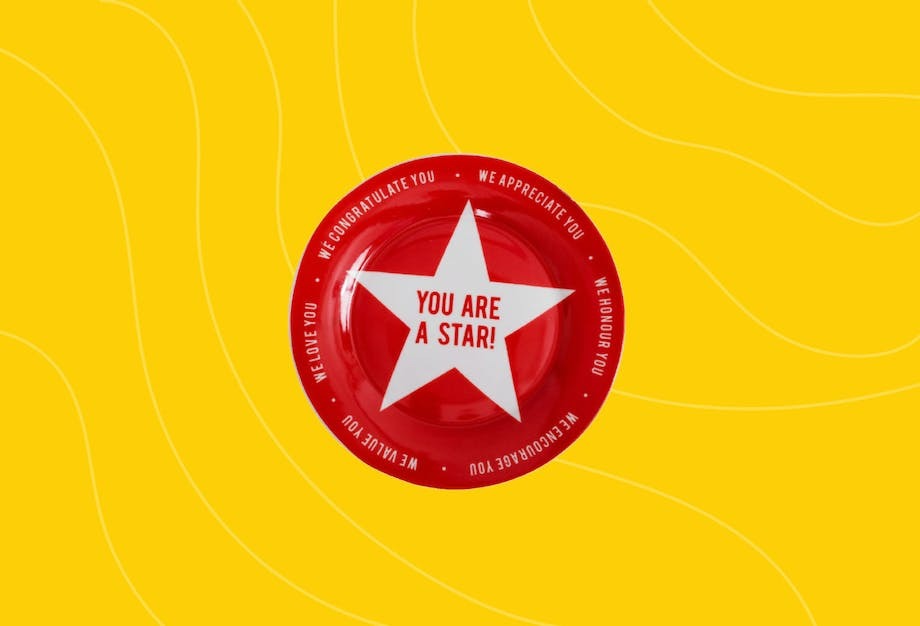 Product plate ceramic